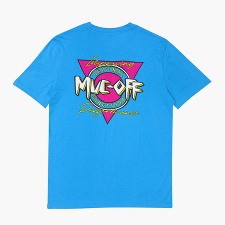 Surf T-Shirt in blue, back view