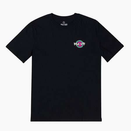 Surf T-Shirt in black, front view