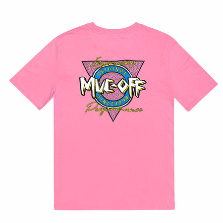 Surf T-Shirt in pink, back view